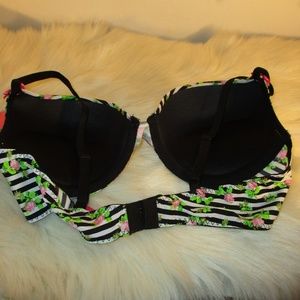 Reggiseno Push-up Betsey Johnson Con Motivo Floreale &ndash; Taglie 34 E 36, Nuovo Con Etichette